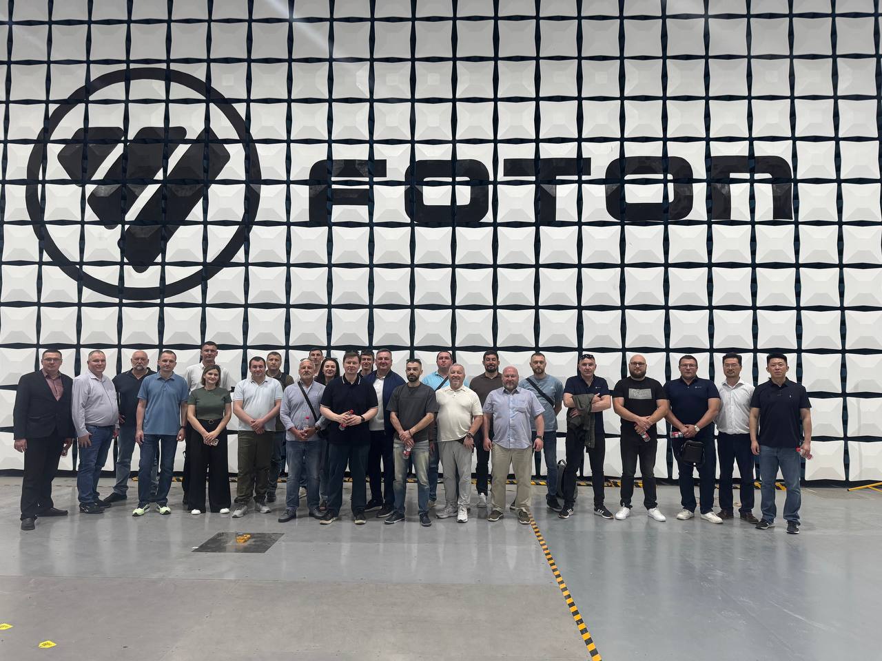 Поездка на завод Foton в честь 30-летия компании