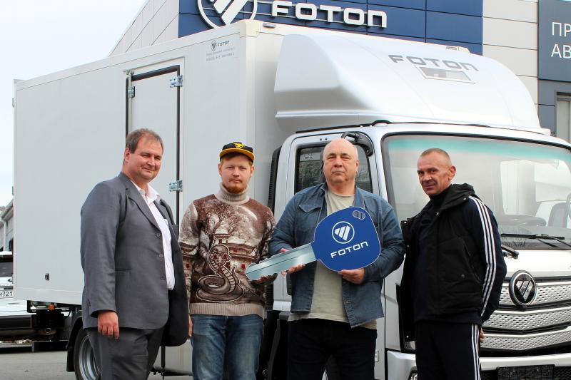 Это уже пятый FOTON в автопарке компании! Почему FOTON выбирают снова? и снова
