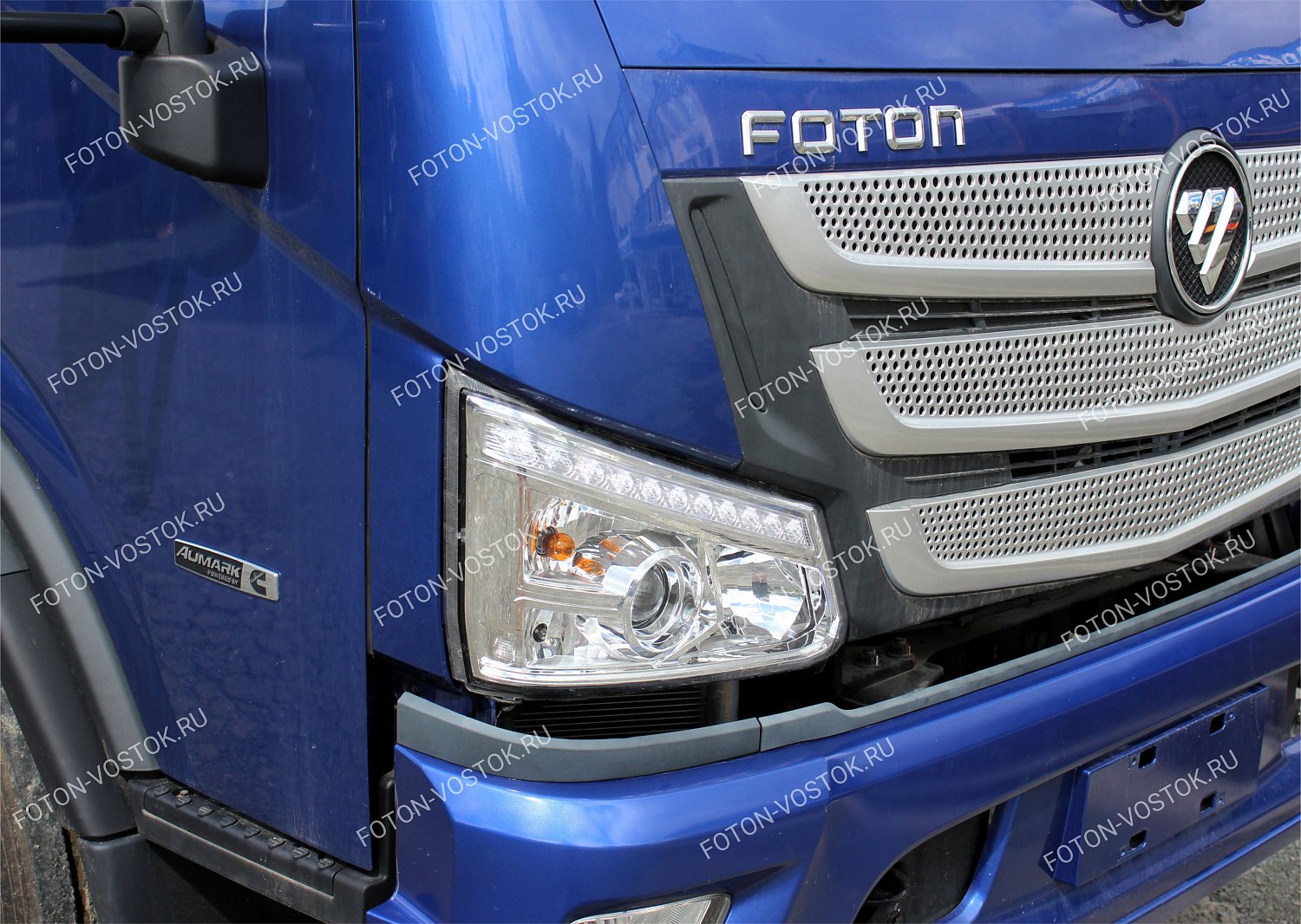 FOTON S120 с фургоном «бабочка»: 38 м³ для перевозки больших объёмов грузов