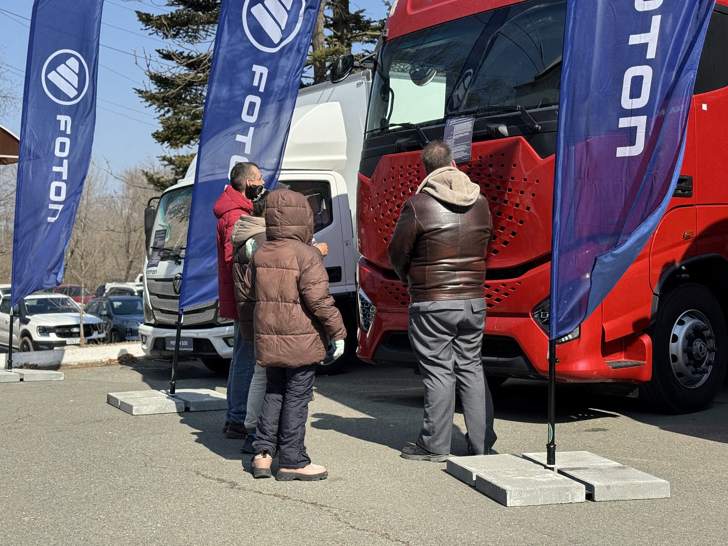 FOTON S35 и GALAXY представили на выставке «АСМАП-Восток-2026» во Владивостоке