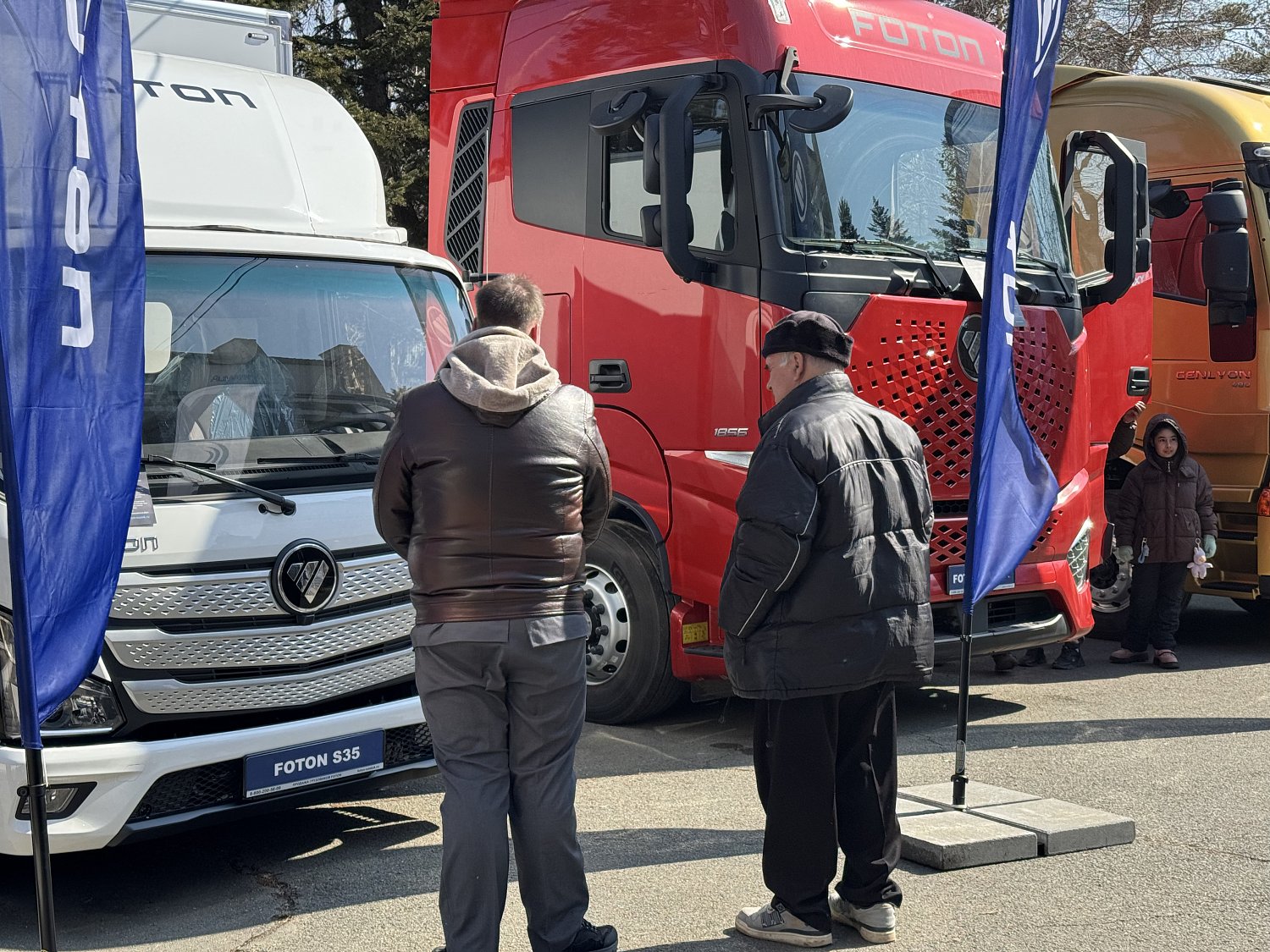 FOTON S35 и GALAXY представили на выставке «АСМАП-Восток-2026» во Владивостоке