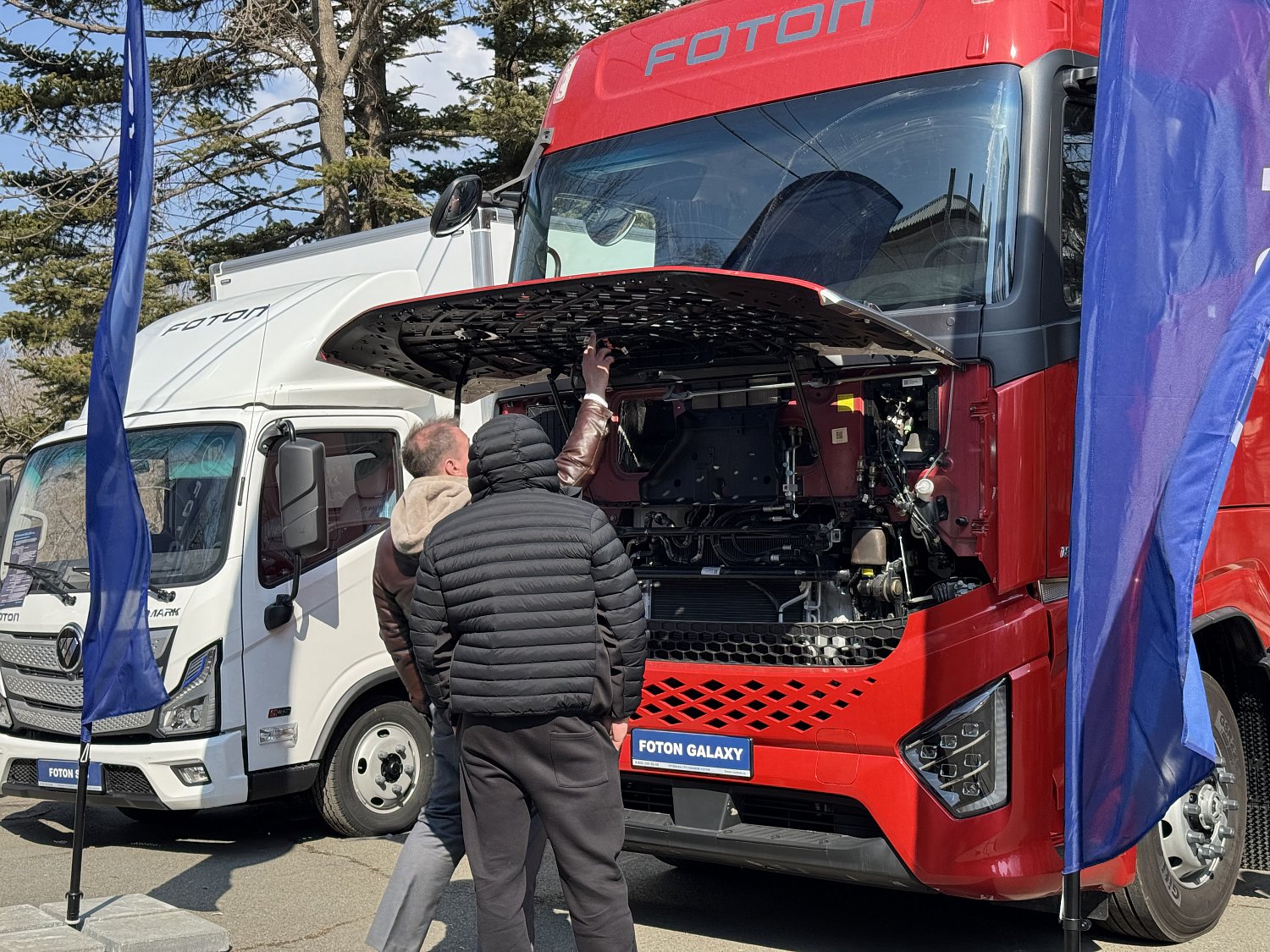 FOTON S35 и GALAXY представили на выставке «АСМАП-Восток-2026» во Владивостоке