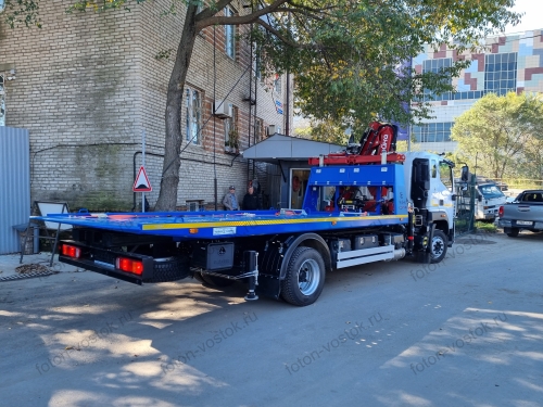 Эвакуатор с КМУ FOTON M12