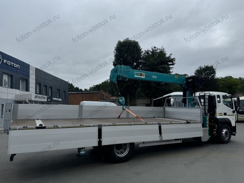 Бортовой с КМУ FOTON EST M18
