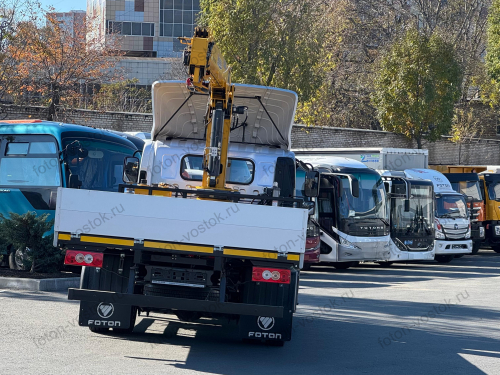  Бортовой с КМУ Foton S85
