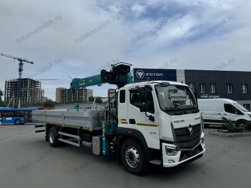 Бортовой с КМУ FOTON EST M18
