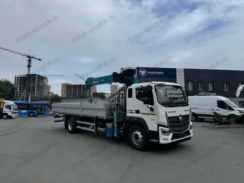 Бортовой с КМУ FOTON EST M18