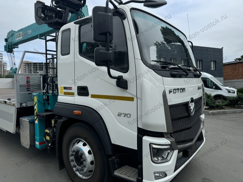 Бортовой с КМУ FOTON EST M18