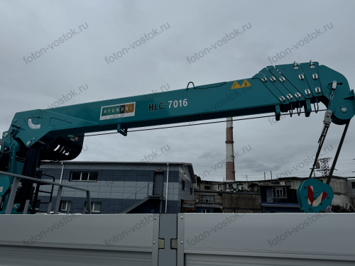 Бортовой с КМУ FOTON EST M18