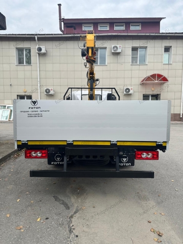  Бортовой с КМУ Foton S85